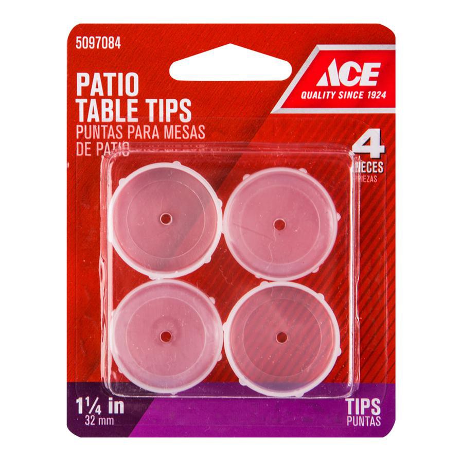 Ace Patio Table Tips Pack (3.18 cm, 4 Pc.)