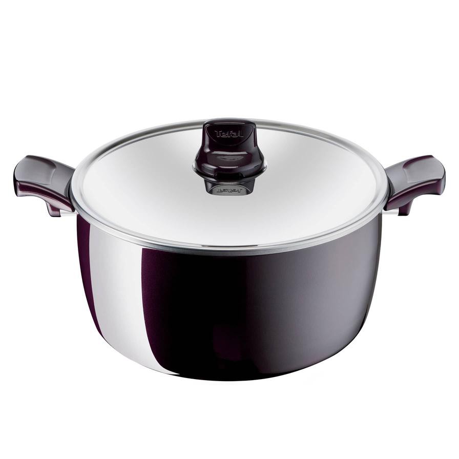 Tefal G6 Resist Intense Steel Stew Pot W/Lid (30 cm)