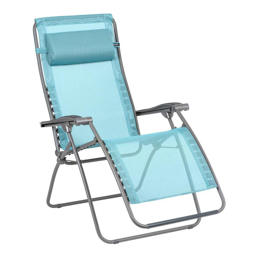 RSXA Steel Relaxing Armchair Lafuma Mobilier (88 x 68 x 115 cm, Titane & Lac)