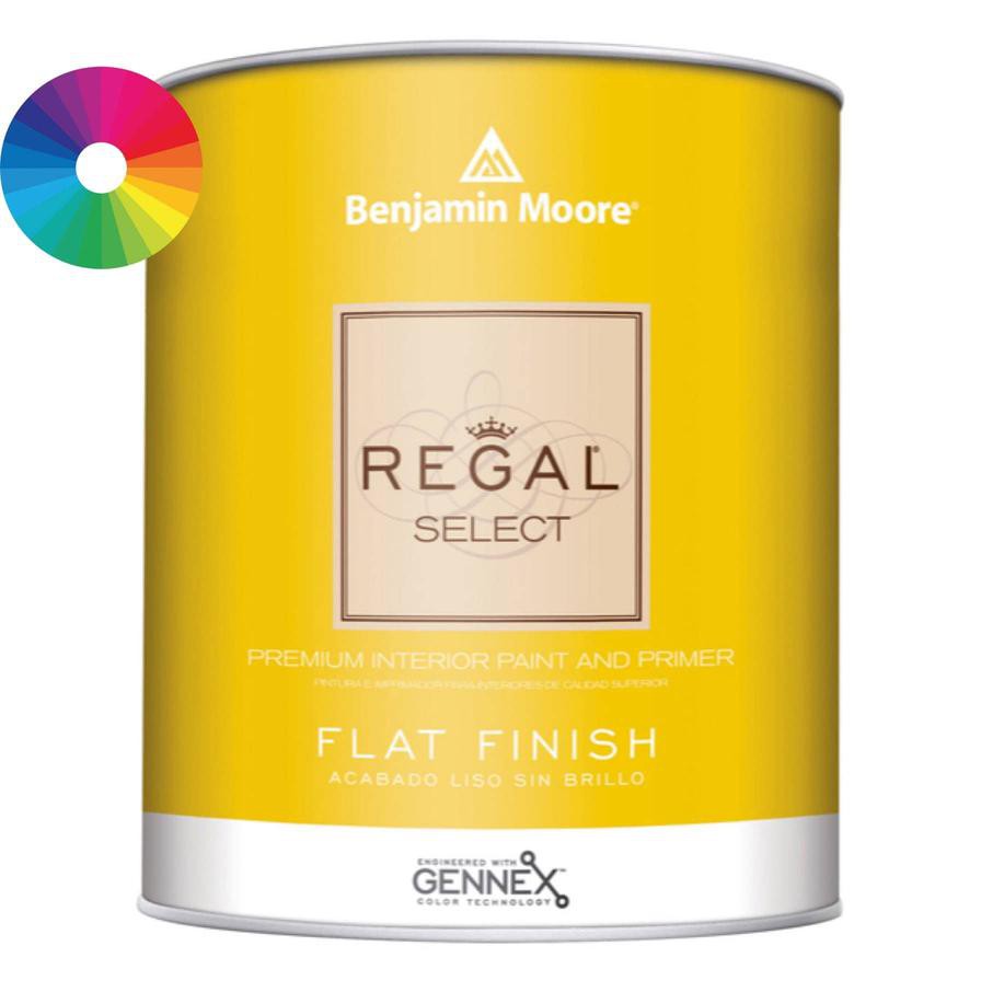 Benjamin Moore Regal Select Flat Interior Paint & Primer (946 ml, Base 4)