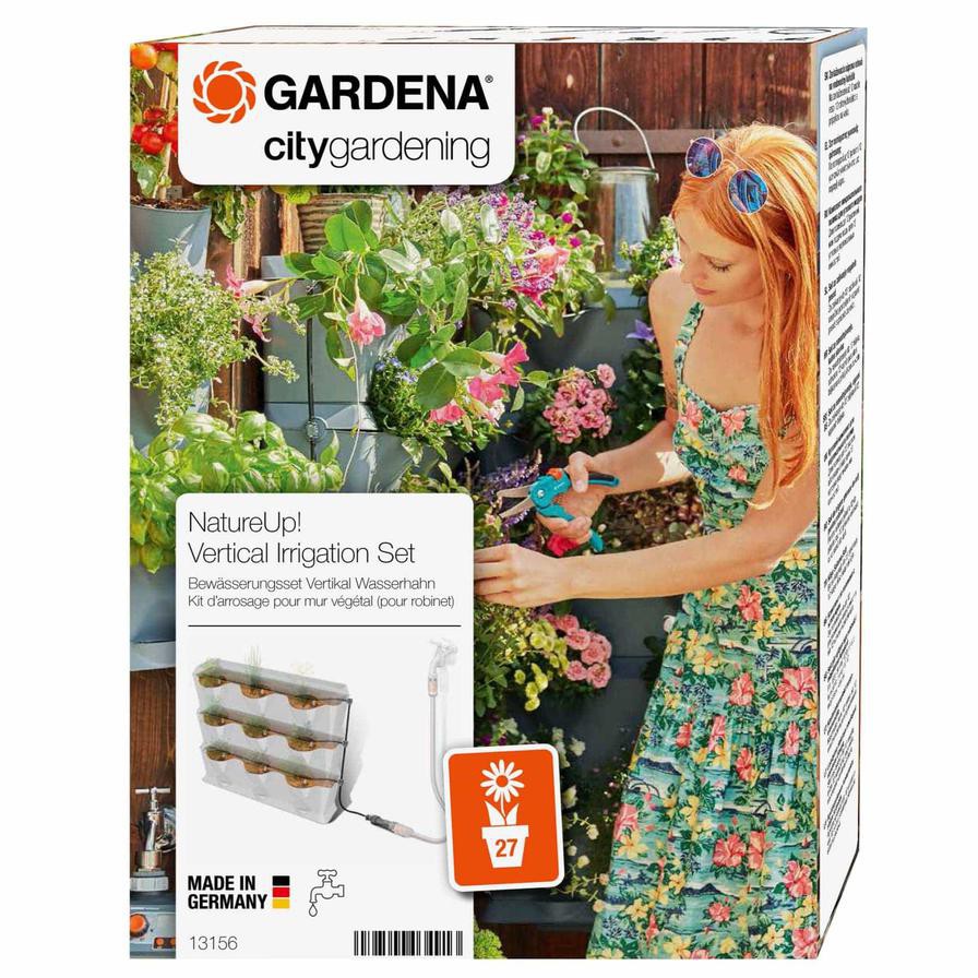 Gardena NatureUp! Irrigation Set Vertical Water Tap