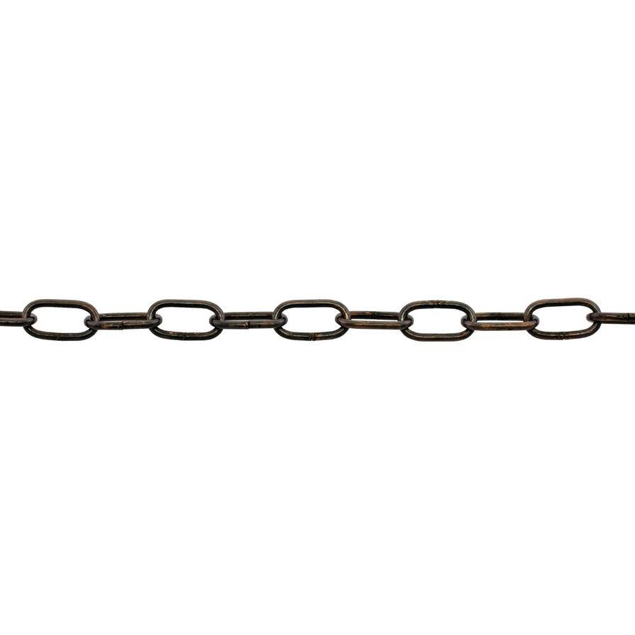 Suki Bronzed Steel Round Wire Chain (2 mm x 2.5 m, Sold Per Piece)