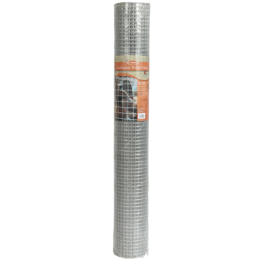 Tildenet Galvanised Welded Mesh Roll (90 x 600 cm)