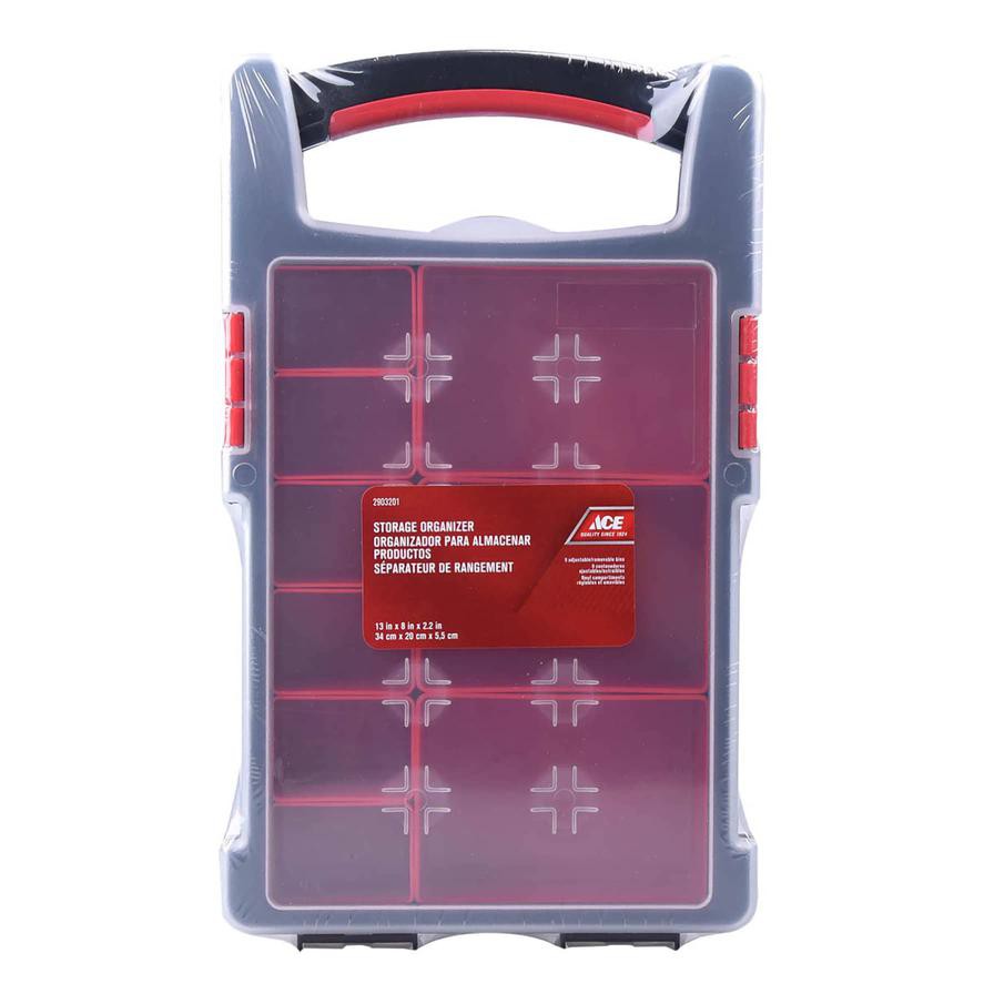 Ace Plastic Parts Organizer (34 x 20 x 5 cm)