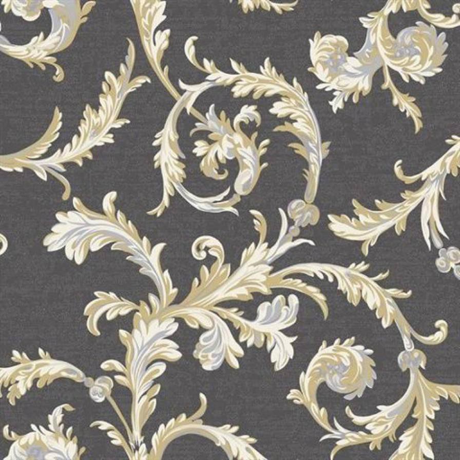 York Artisan Estate Vinyl Coated Damask Wallpaper, PH4674