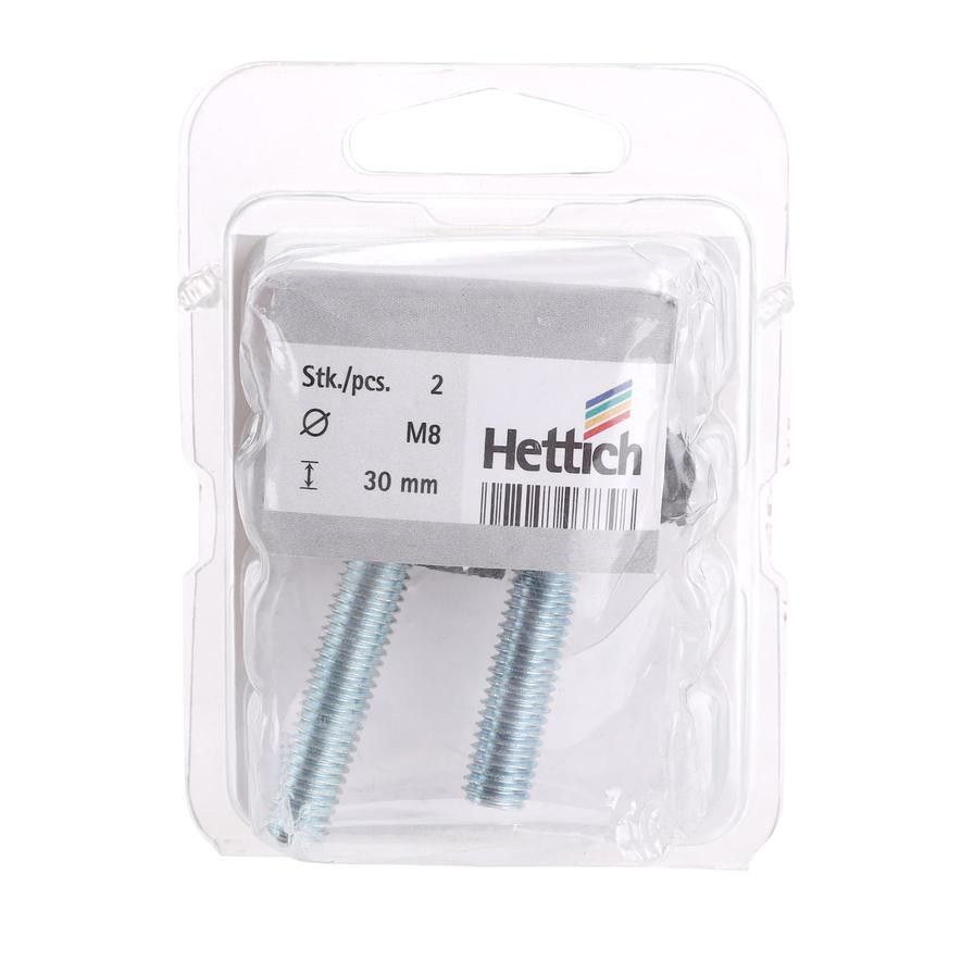 Hettich Shelf Leveling Screws (8 x 30 mm)