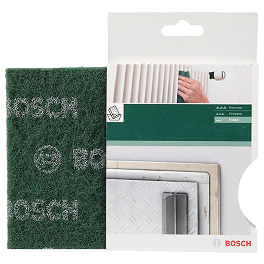 Bosch Fleece Pad Finish (115 x 140 mm, Green)