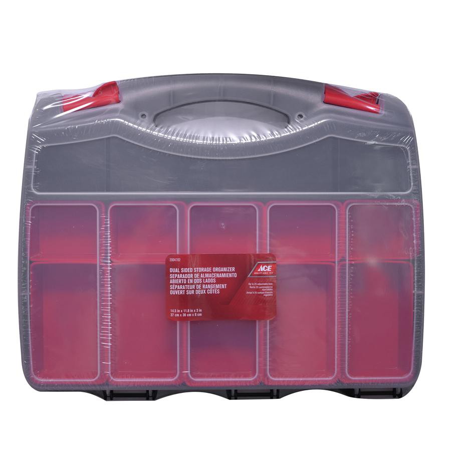 Ace Plastic Double-Sided Parts Organizer (37 x 30 x 8 cm)