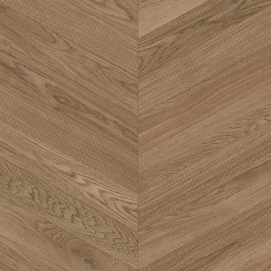 Sample of Tarkett Iconik 260D Vinyl Flooring, 27123129 (Chevron Caramel)