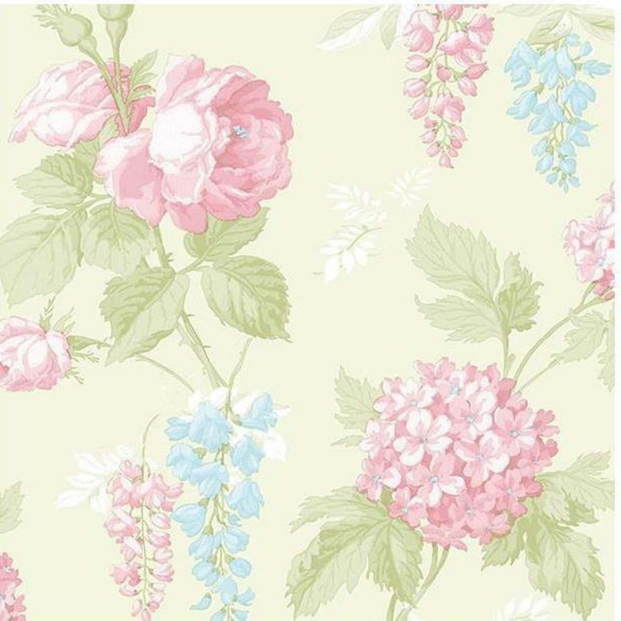 Holden Décor Rosetta Vinyl Metallic Floral Wallpaper, 33860