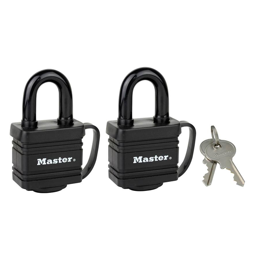 Master Lock Laminated Steel Padlock W/Keys (7.8 x 4 x 2.9 cm)