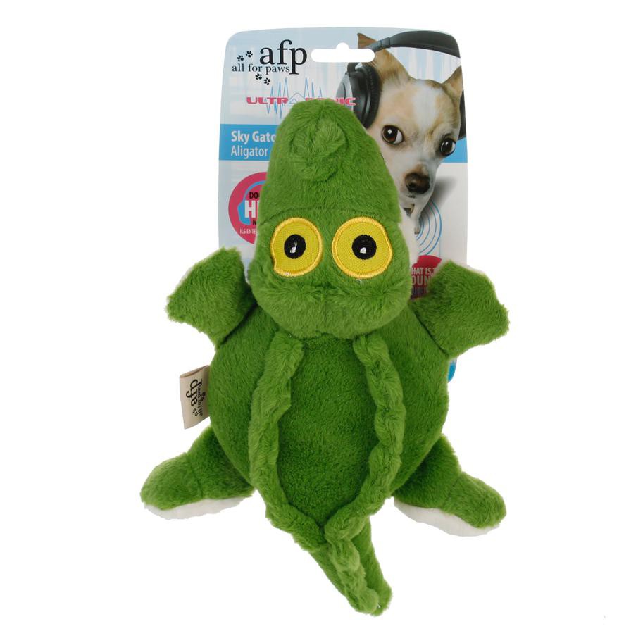 Saint Vincent AFP Ultrasonic Sky Gator Dog Toy