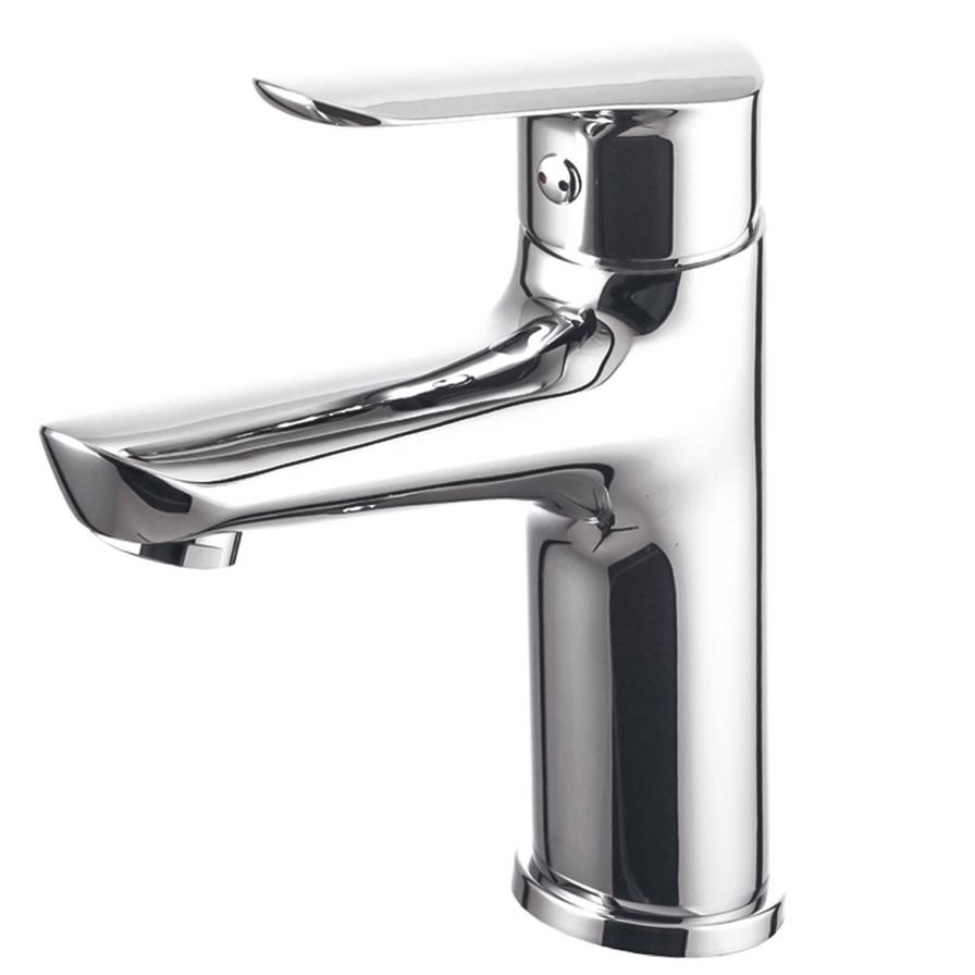 Bold MIXBSN1102100 Linda Brass Basin Mixer Tap ( 7 x 20 x 28 cm, Chrome)