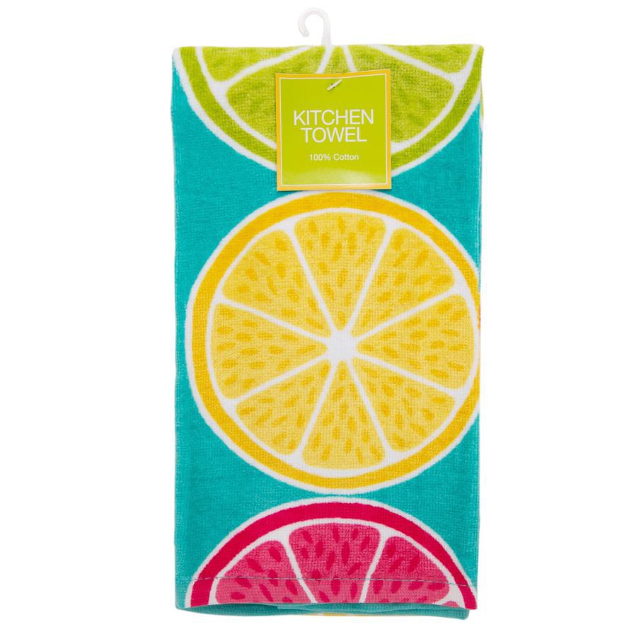 Ritz Kitchen Towel W/Citrus Pattern (33 x 17 cm)