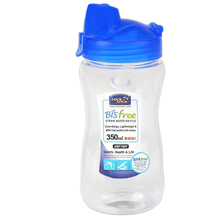 Lock & Lock HAP 728 Water Jug (900 ml, Clear/Blue)