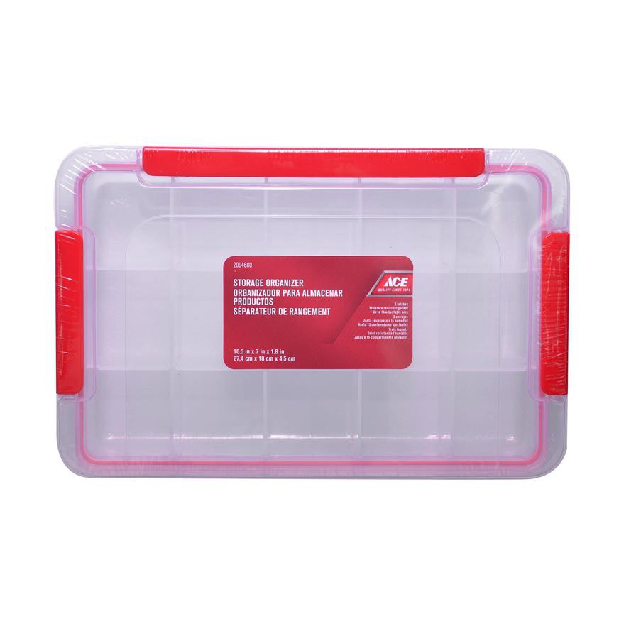 Ace Plastic Storage Box (27.4 x 18 x 4.5 cm)