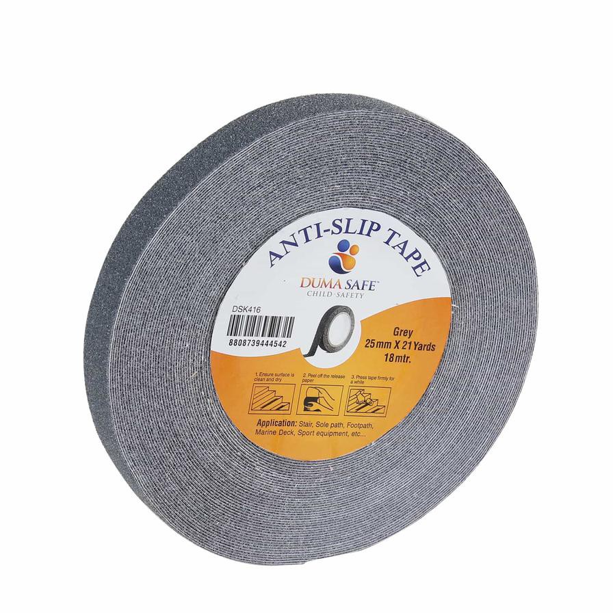 Duma Safe Anti-slip Tape (Grey, 2.5 cm x 18 m)