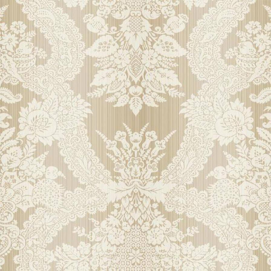 York Artisan Estate Vinyl Coated Damask Wallpaper, PH4659