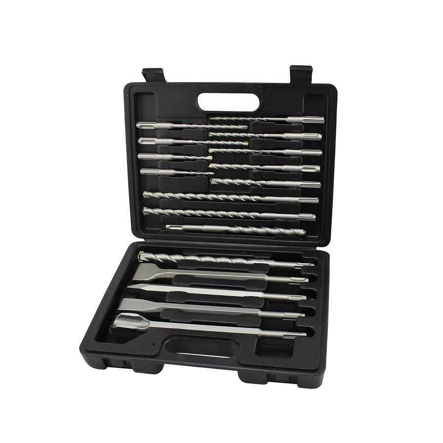 Universal SDS Plus Mixed Drill Bit Set (17 Pc.)