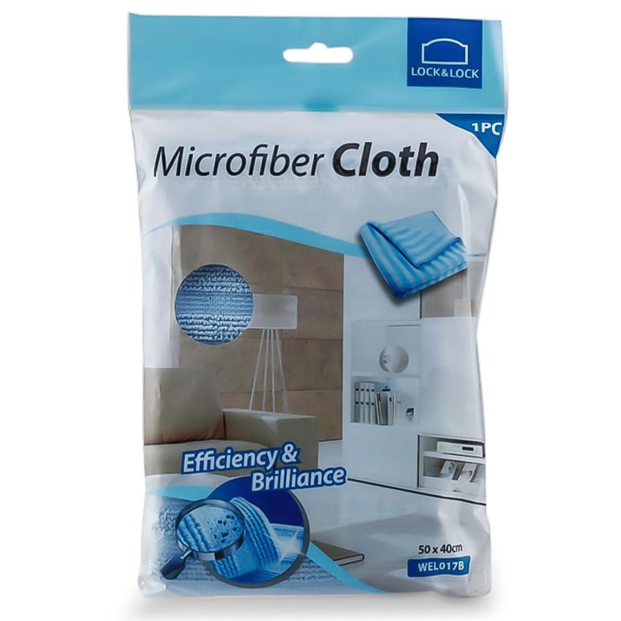 Lock & Lock Microfiber Floor Cloth (50 x 40 cm, Blue)