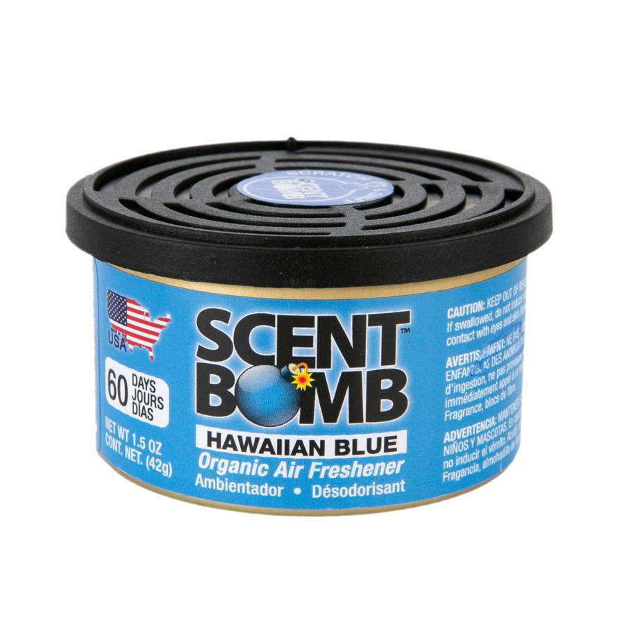 Scent Bomb Organic Air Freshener (Hawaiian Blue)