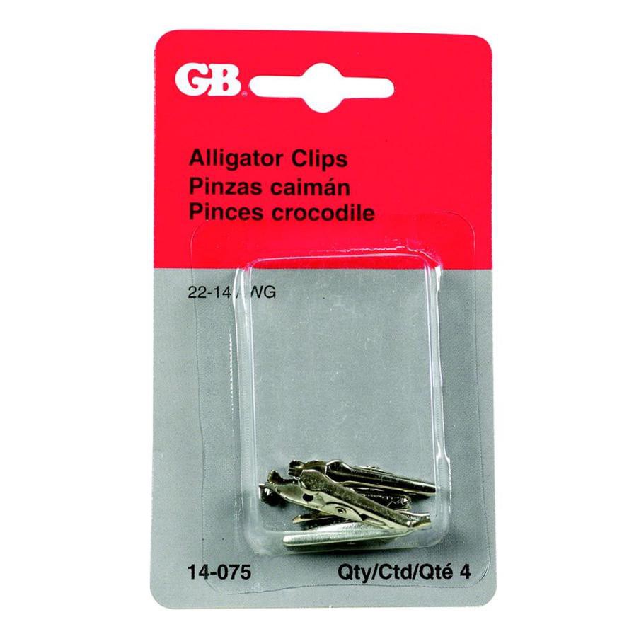 Gardner Bender Non-Insulated Alligator Clips (4 Pc.)