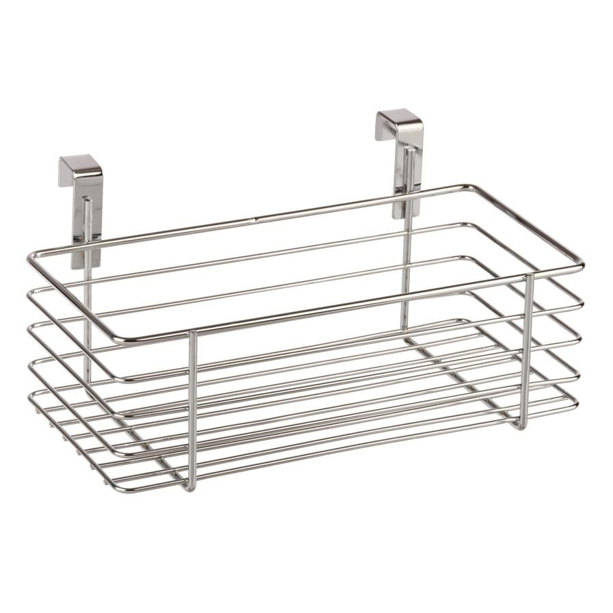 Wenko Chrome Plated Clip-On Basket Small (24 x 11.5 x 15 cm)