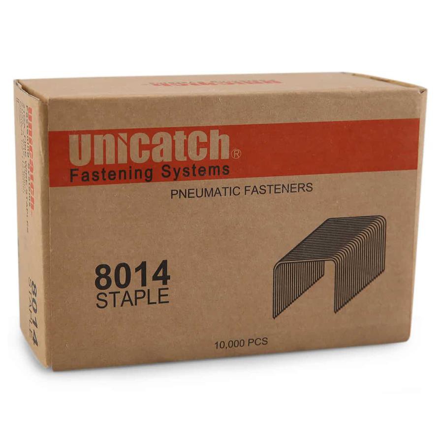 Unicatch 8014 21 Gauge Wire Staple (12.8 x 14 mm, Pack of 10000)