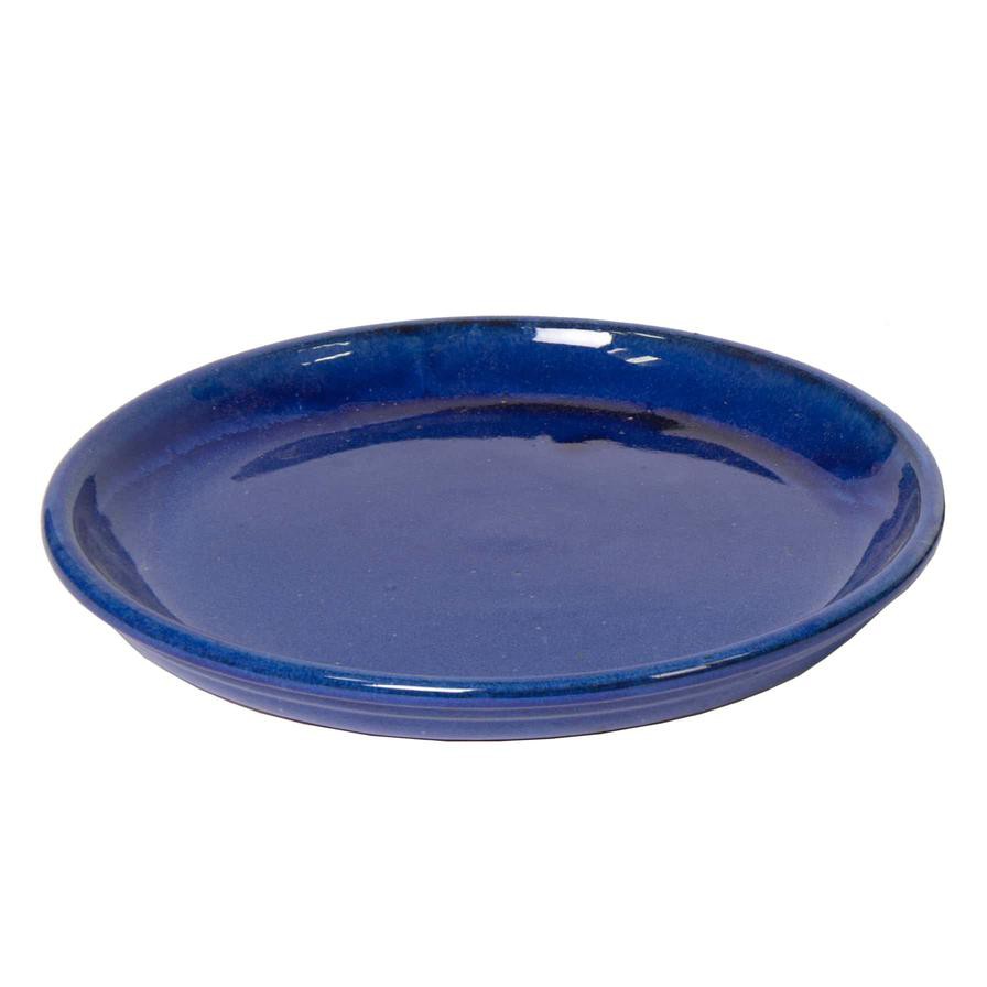 Glazed Terracotta Plant Saucer Generic (23 x 23 x 3 cm, Medium)