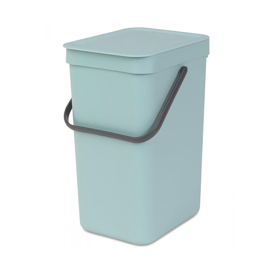 Brabantia Sort&Go Waste Bin (12 L, Green)