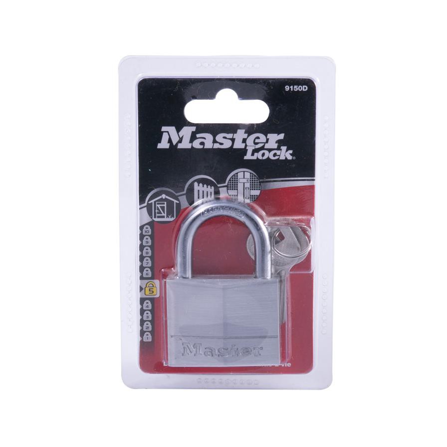 Aluminum Padlock (36 x 50 x 14.5 mm, Silver)