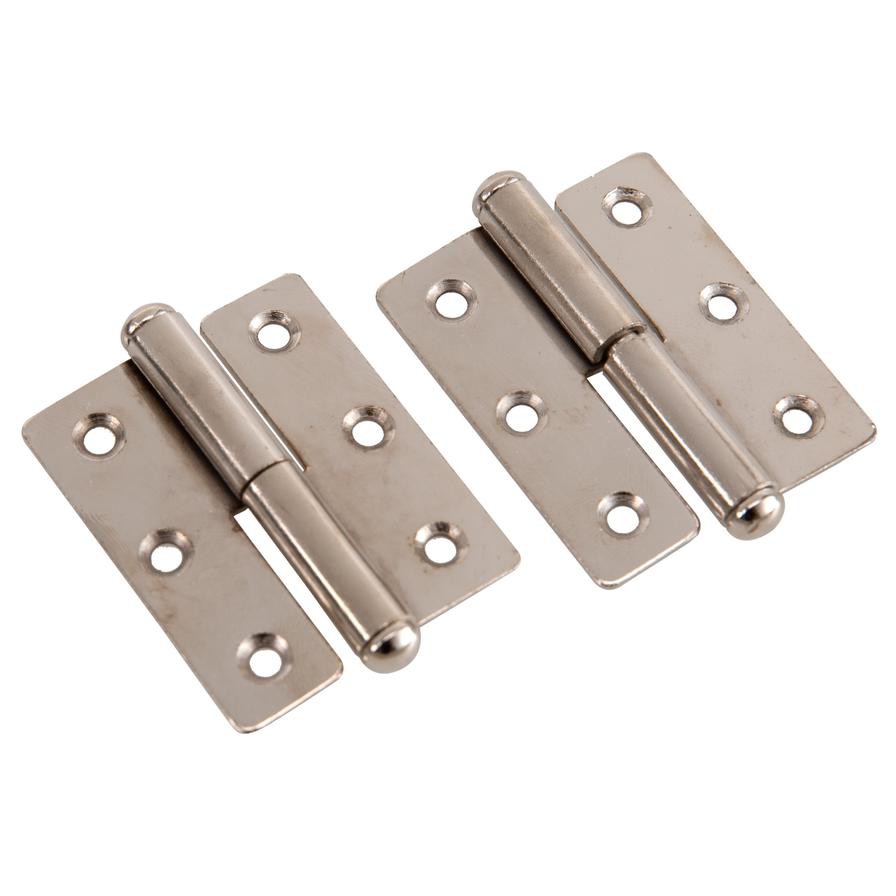 Hettich Nickel Butt Hinge (5 x 4 cm)