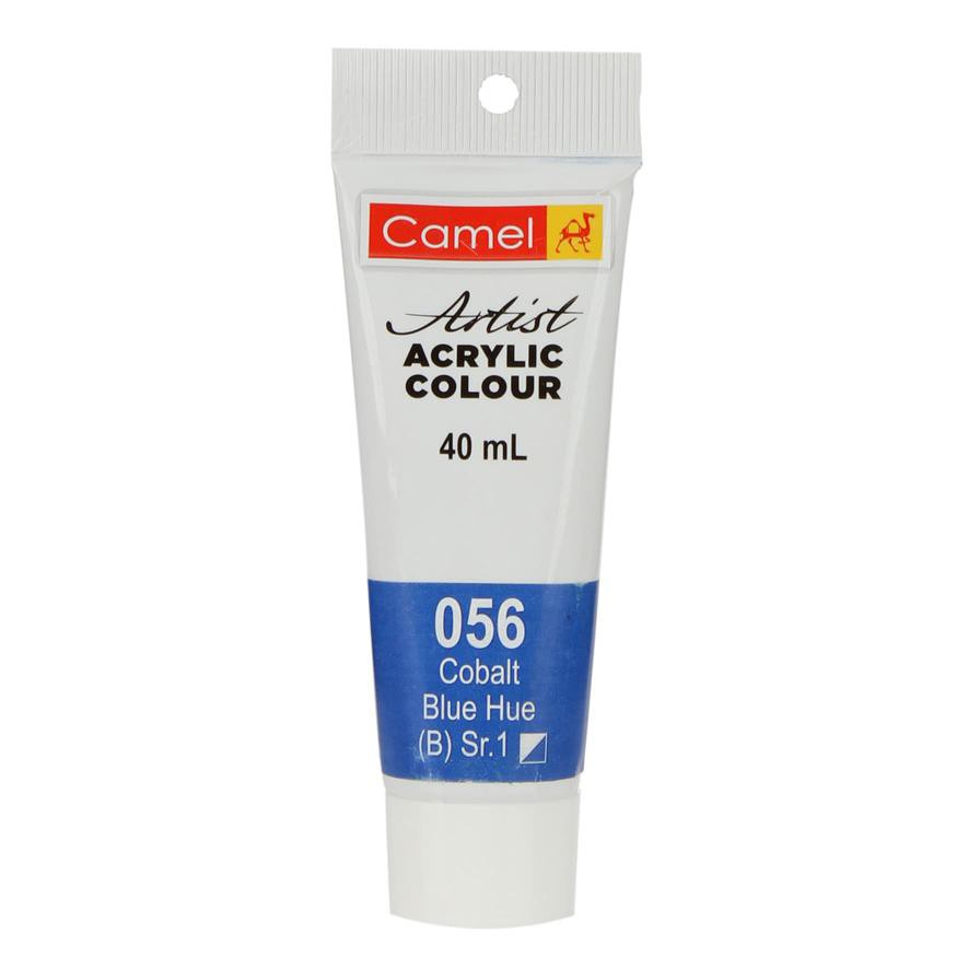 Camel Artist Acrylic Paint (40 ml, Coblat Blue Hue)