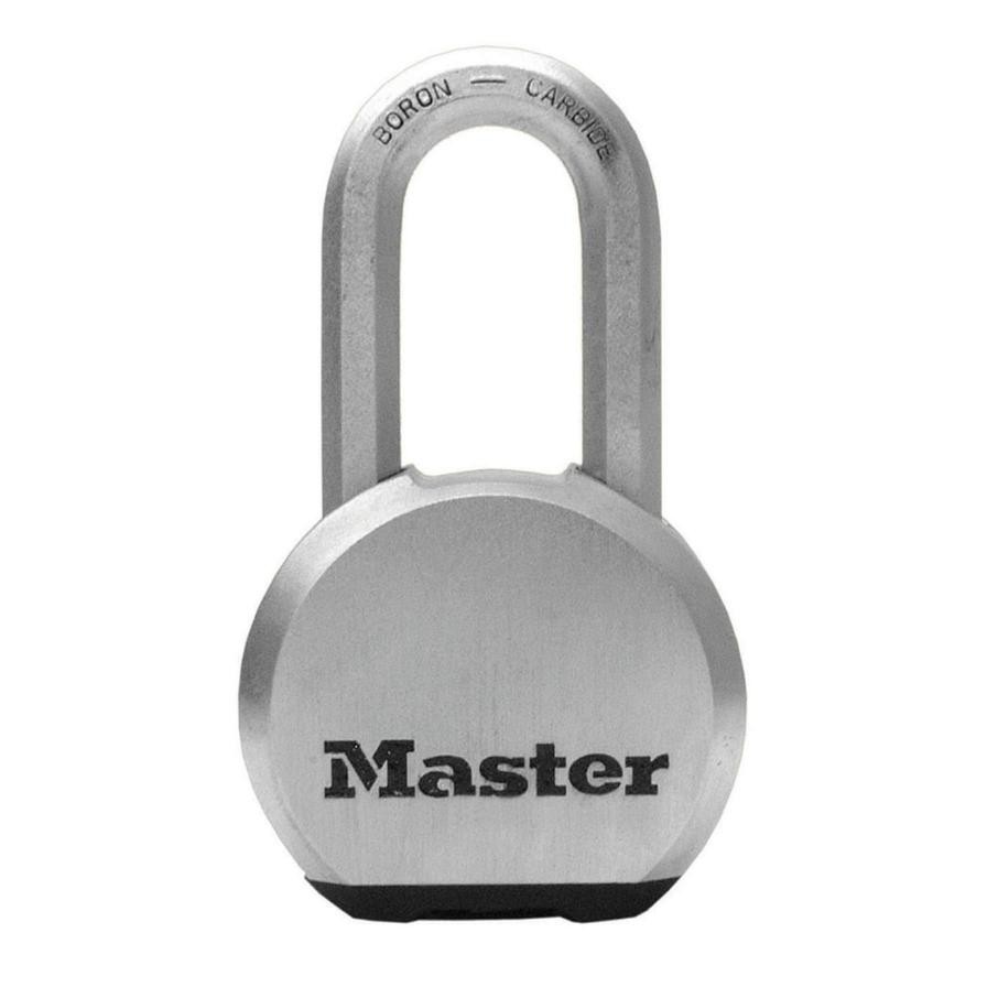 Master Lock Steel Heavy Duty Padlock W/Keys (6.4 x 12 x 3 cm)