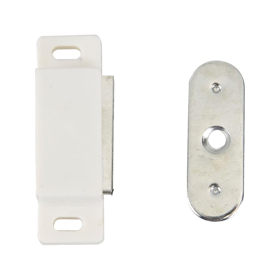 Hettich Plastic Magnetic Catch (45 mm, 10 Pieces)