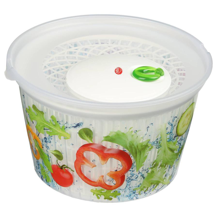 5five Vintage Plastic Salad Spinner (4 L)