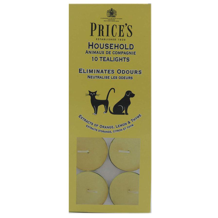 Price's Freshair Household Tealights Candle Pack (10 Pc.)