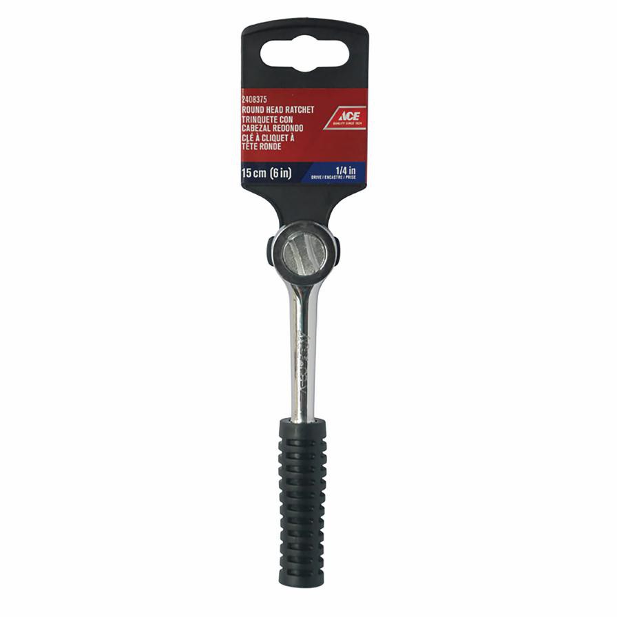 Ace Steel Standard Round Head Ratchet (13.8 x 2.9 x 2.5 cm)