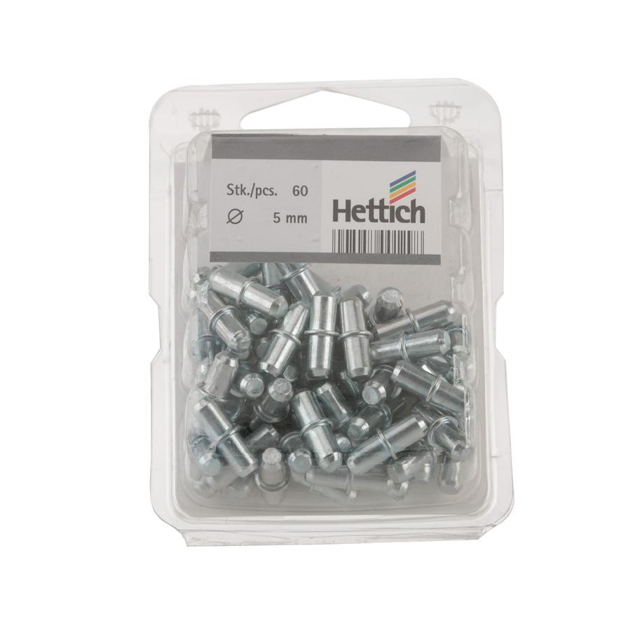 Hettich Shelf Support Duplo (5 mm, 60 pcs)