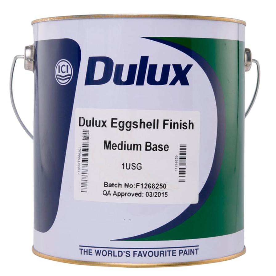 Dulux Eggshell Finish (3.8 L, Medium Base)