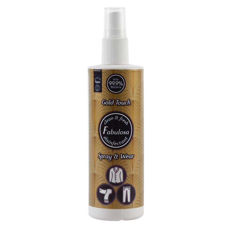 Fabulosa Spray & Wear Disinfectant Spray, Gold Touch (250 ml)