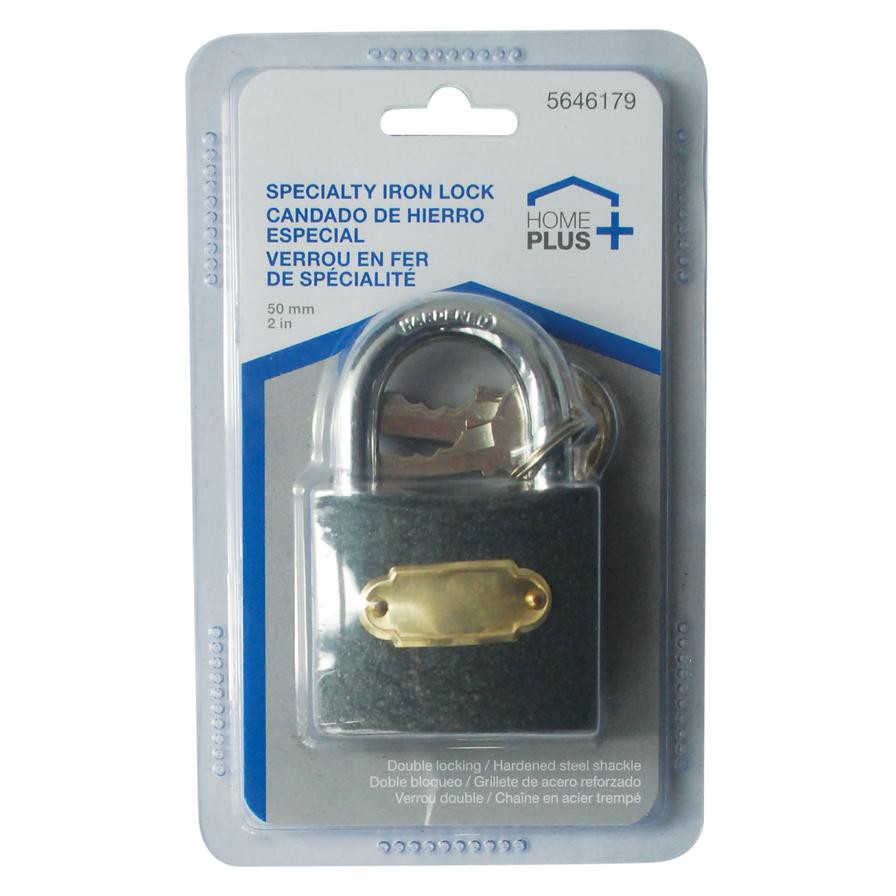 Home Plus Cast Iron Padlock (5 cm)