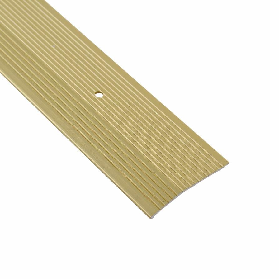 M-D Extra-Wide Aluminum Fluted Carpet Trim (5.08 x 183 cm)