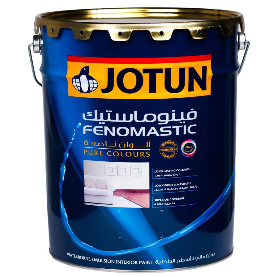 Jotun Fenomastic Pure Color Interior Emulsion Paint Base B (16.2 L, Semi-Gloss)