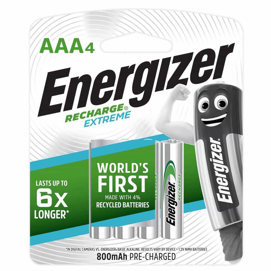 Energizer Recharge Extreme Battery (4 pcs)