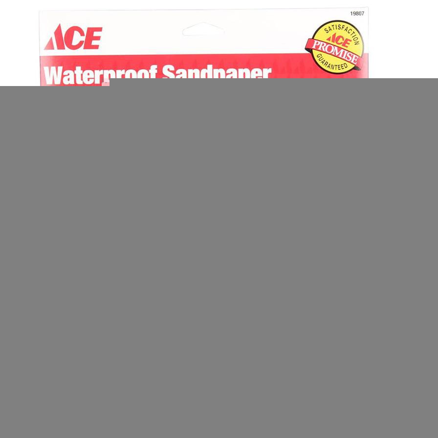 ACE 400 Super FineWater Proof Sandpaper (22.9 x 27.9 cm, Pack of 5)