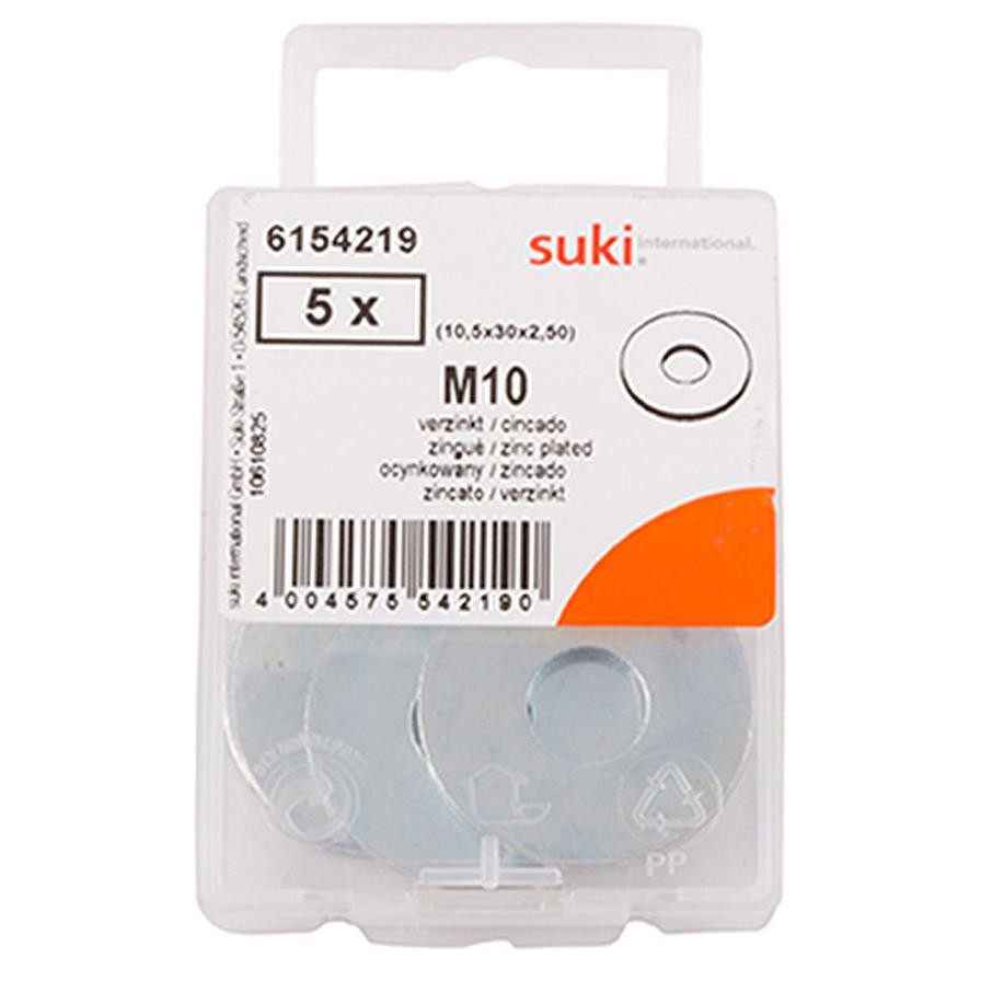 Suki 6154219 M10 Washers (10.5 x 30 x 2.5 mm)