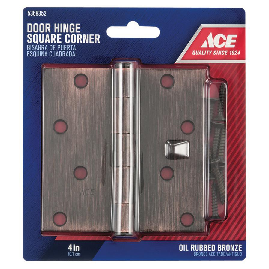 Ace Steel Square Corner Door Hinge (10 cm)