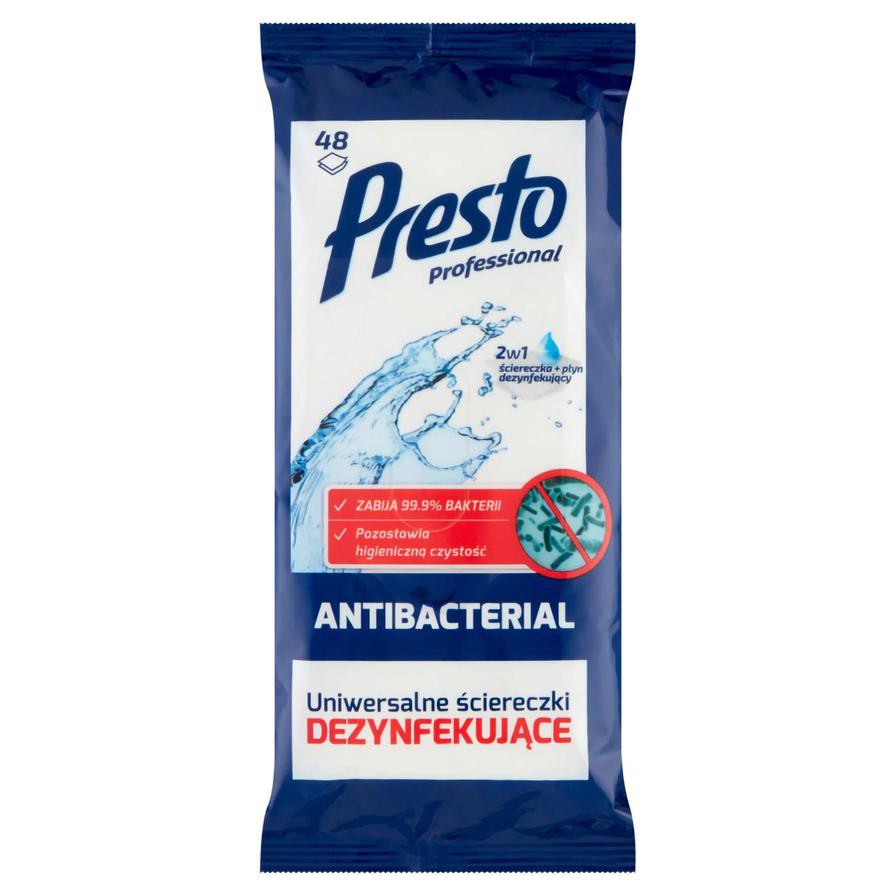 Presto Professional Bathroom Wipes (48 Sheets)