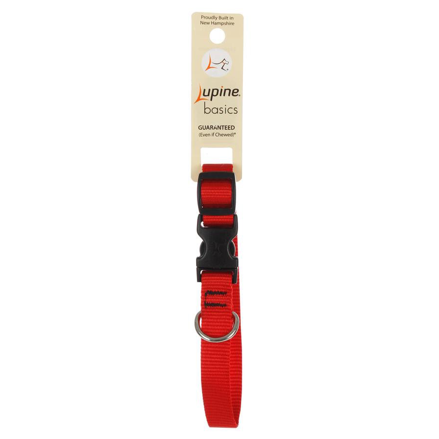 Lupine Adjustable Nylon Dog Collar (23-35.5 x 2.54 cm)